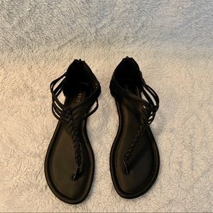 Size 11 Torrid Black Sandals